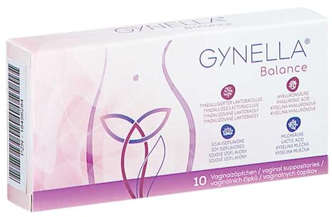 GYNELLA Balance Vaginalsuppositorien 10 St