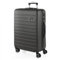 SKPAT - Valigia Media da Viaggio Rigide. Trolley Medio con 4 Ruote. Materiale ABS Valigia Media Rigida in Offerta Resistente e Super Leggero - Valigia 20 kg Lucchetto TSA, Antracite