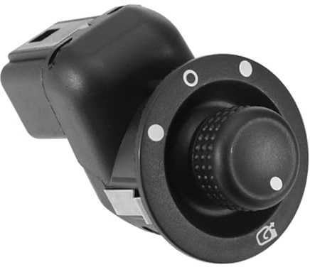 Interruptor Espejo Retráctil Plegable 10 Pines, Interruptor Control Espejo Retrovisor para Renault Clio III Laguna II, Botón Espejo exterior Megane 2 Scenic 2 Kangoo 109014, 8200109014, 8200676533