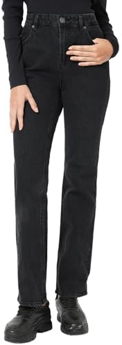 VERO MODA Female Straight-Fit VMTESSA Hohe Taille Gerade geschnitten Jeans