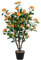 SOARS Kunstpflanze, Kunstbaum Kamelie 102 cm, Zimmerpflanzen mit 37 Blüten, Kunstpflanzen im Topf, Deko Pflanzen für Indoor & Outdoor