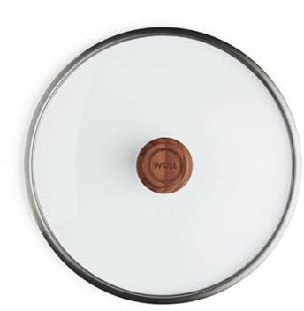 Woll Eco Logic QXR Glasdeckel aus Sicherheitsglas - Rund, mit Holzdeckelknopf (28)