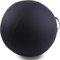 Theaque 65 cm Gymnastikball-Stuhlbezug, Pilates-Yoga-Ball-Abdeckung, Schwangerschaftsball-Abdeckung, Balance-Ball-Sitzbezug, für Sitzball, Fitnessball, faltbare Sitzbälle, Stoffbezug (schwarz)