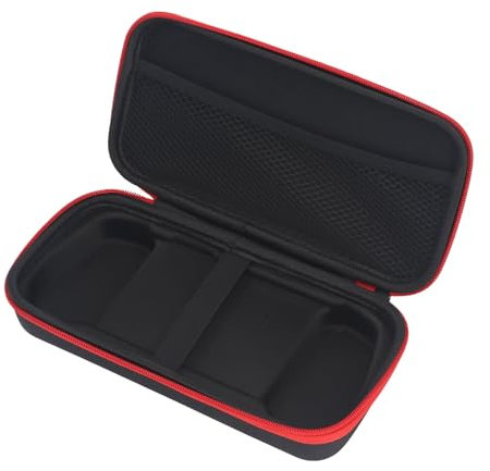 Fockety Harte Eva-Tragetasche für RG556 Handheld-Spielekonsole, 5 Zoll Retro-Spielekonsole, Aufbewahrungshülle, Schützende, Harte, Tragbare Reisetasche, Shell-Tasche für Zubehör