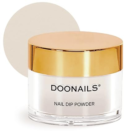 Doonails – Dipping Powder Farbe Coconut – Langanhaltendes Dip Pulver für professionelle Maniküre zu Hause – Tierversuchsfrei & allergikerfreundlich – 3+ Wochen halt – Bis zu 30 Anwendungen