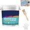 300g Firelye Polyurethane Waterproof Coating, Polyurethane Coating Sealing Glue, Super Strong Invisible Waterproof Anti-Leakage Repair Agent for Roof Wall (White*1)