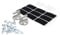 sparefixd Suitable for Neff Dishwasher Cupboard Decor Door Mounting Set