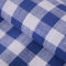 Stoff Meterware Karo 1x1 cm Baumwolle - Baumwollstoff, Züchen, Gingham, Bauernkaro, Kariert, Karomuster, Landhaus, Deko, Nähen, Basteln (Blau)