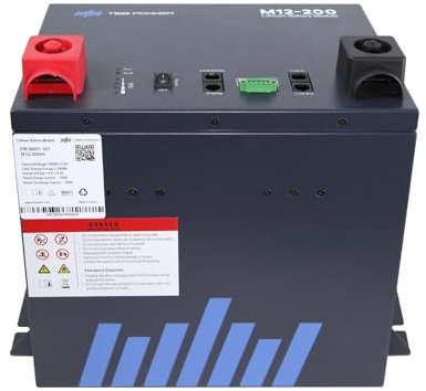 200Ah 12V TBB Power Lithium Iron Phosphate Battery with Heating & 300A BMS for Leisure, Solar, Wind and Off-grid applications