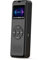 64GB MP3 Player Portable Music Player with Built-in Speaker and 64GB TF Card Hi-Fi Lossless Sound Music MP3 Player with Voice Recorder FM Radio E-Book Earphones for Running Walking (Black)