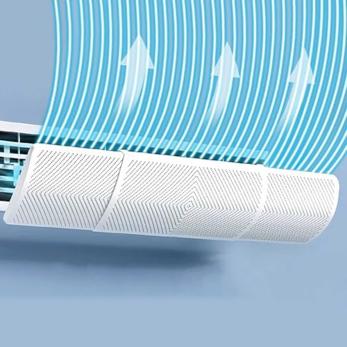 RTTZBOZ Klimaanlagen-Deflektor für Zentrale Klimaanlagen, Anti-direkt-auslass-schallwand, Verstellbar Klimaanlagen, Geeignet für Familie/Zimmer/Büro(58-90cm/23-35in)