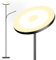 42W LED Uplighter Floor Lamp Living Room - 2700K-6500K Color Temperature, with Remote Control & Touch Control