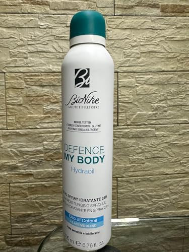 BioNike - Defence My Body, HydraOil Ölspray, 24 Stunden, beruhigende Wirkung, leichte und ölfreie Textur, 200 ml