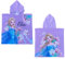 CARTOON Strandponcho Bademantel für Kinder Größe 55 x 110 cm aus Polyester-Mikrofaser Strand Pool, Die Eiskönigin, Einheitsgröße