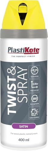 SuperGift.com 400ml, Satin Finish Spray Paint (1, Lime Green)