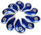 Hi Star Golf Club Cover - Blue, Pu Leather, 10Pcs (3,4,5,6,7,8,9,Pw,Aw,Sw), Fashionable and Sturdy Iron Head Covers for Mizuno, Titleist, Ping, Taylormade