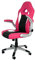 La Silla Española Sepulveda Silla de Oficina, Piel Sintética, Rosa y Negro, 50x50x120 cm