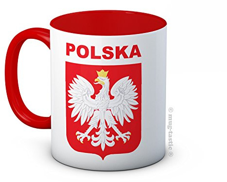 Polska Poland - Football Soccer Ceramic Coffee Mug