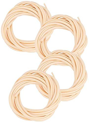RiToEasysports Cuerdas de Ukelele, Cuerdas para ukelele de bajo acústico, 4 Uds., juego de cuerdas para bajo en U, 5mm, 4mm, 3mm, 2,5mm, piezas de repuesto para ukelele