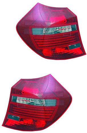 Rückleuchte Heckleuchte Set links & rechts P21W PY21W W16W ohne Lampenträger für Model 1er E87 E81