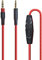 Xingsiyue Ersatz Inline Stumm Headset Kabel Fernlautstärkeregler Schnur Kompatibel mit HyperX Cloud Mix/Cloud Alpha/Logitech G633/G933/PS4/Xbox One/Switch