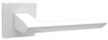 domino ELENA QR SLIM WHITE - Maniglia per porta della stanza, in alluminio bianco