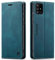 LOLFZ Wallet Case for Samsung Galaxy A51, Magnetic Flip Leather Case with RFID Block Card Slots Kickstand Shockproof Protective Cover Compatible with Samsung Galaxy A51 - Blue