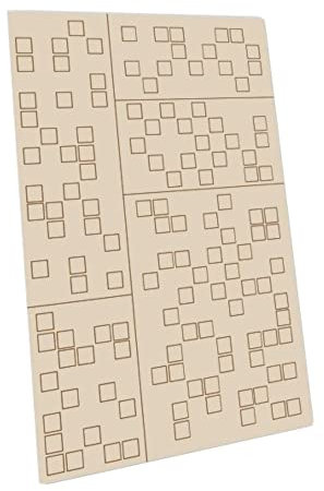 Green Stuff World Selbstklebende Schablonen für Modelle und Miniaturen, Digital Camo 10738