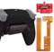 eXtremeRate Konfiguriert Rise (RMB) Remap Kit für ps5 Controller BDM-030/040/050 Model, Real Metal Buttons Remapper Board&Rück Gehäuse&Metall Back Paddles Set für ps5 Controller-Schwarz