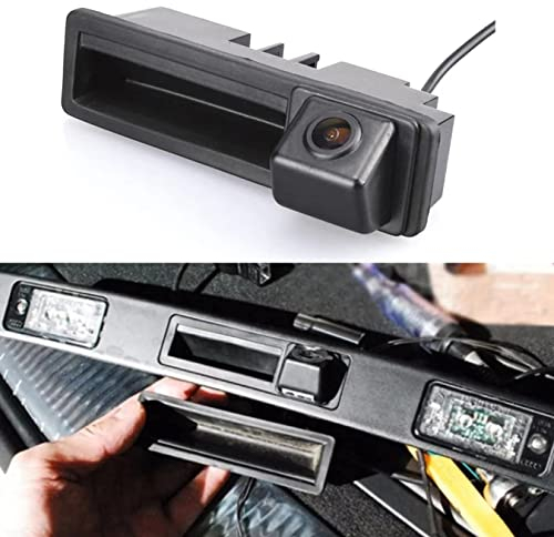 generic Auto-Kofferraum-Griff-Kamera Rückfahrkamera für Audi A3 S3 RS3 8P 2003-2013, A4 S4 RS4 B6 B7 2003-2008 (VCIAMEW3DM)
