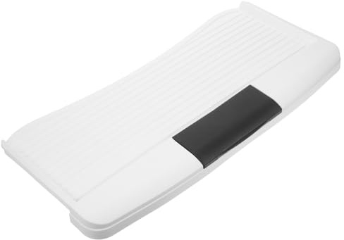 STOBOK Vassoio per Tastiera La Scrivania Estraibile Supporto per Tastiera Scorrevole in Pp e di Alluminio Cassetto per Computer e Leggero per Ufficio e Home Office