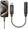 Movo 3,5 mm TRRS-Mikrofon-Adapterkabel auf USB-C-Stecker, Dongle, kompatibel mit Apple iPhone 15/16 und höher, iPad-Smartphones und Tablets, optimiert für Mikrofone / Pro Audio