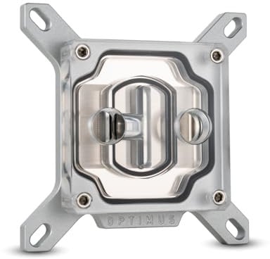 Optimus Foundation CPU-Block- Intel LGA 1700, silber/Nickel