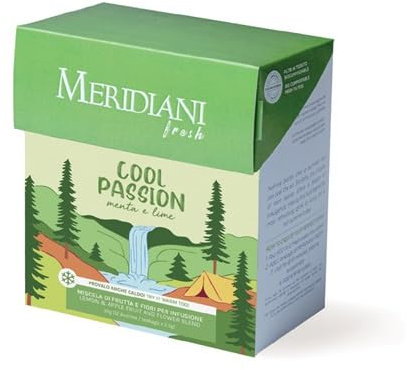 MERIDIANI Fresh Cool Passion 12 filtri 2,5 g Tisana a Freddo