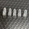 WYLIELAMSH Halogenstrahler 10 Stück G4 6 V 5 W 10 W 15 W 20 W 25 W 35 W Mikroskop Optische Instrumentenlampe Halogenlampe,5W