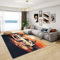 JDM Teppich - Teppich Wohnzimmer Schlafzimmer Japanischer Sportwagen, Großer Teppich Jungen Rennwagen, Weich Kurzflor & Waschbar & rutschfest Wohnzimmerteppich, Bettvorleger 140x200 cm