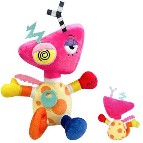 The Digital Circus Plush Zooble, Pomni Jax Plush Digitaler Zirkus Plüschtier, Zirkus Puppen, Plüsch Spielzeug, Pomni Plushies, Der Unglaubliche Digitale Zirkus Plüschtiere Lustige Geschenke für Kinder