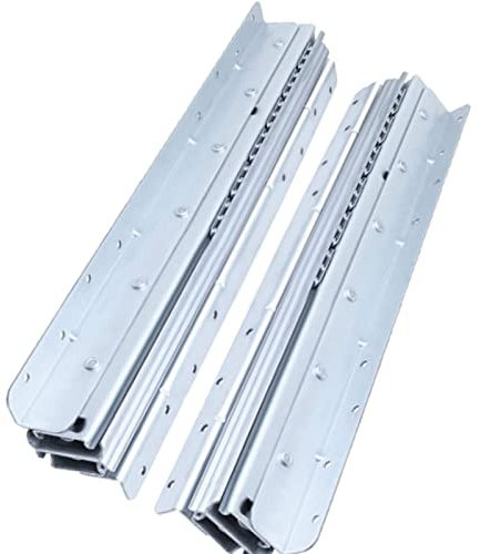 Heavy Duty Drawer Runners 600mm 800mm 1000mm Full Extension Ball Bearing Drawer Slide Slides Drawer Rails Kitchen Cold Rolled Steel Bottom Fix 120kg Load-Bearing