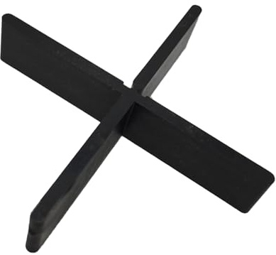 VERLEGEHILFEN Fugenkreuze 2 mm Breite und Höhe 10 mm für Terrassenplatten Fliesen (100 Stück bis 1000 Stück) (2)