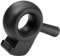 helit H6380095 - Klebebandabroller „the bagel“, schwarz, Paketbandabroller, Kleberoller, Handabroller