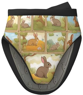 Cartoon Cute Animals Coniglio Natale Silicone Forno Guanti Presine Regalo Per Cucina Friggitrice Ad Aria Guanti Per La Cottura Della Cottura