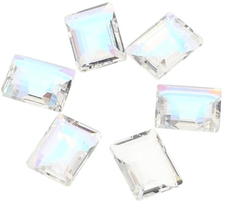 FOMIYES 30pcs Crystal Nail Rhinestone Charms Butterfly Nail Art Rhinestones