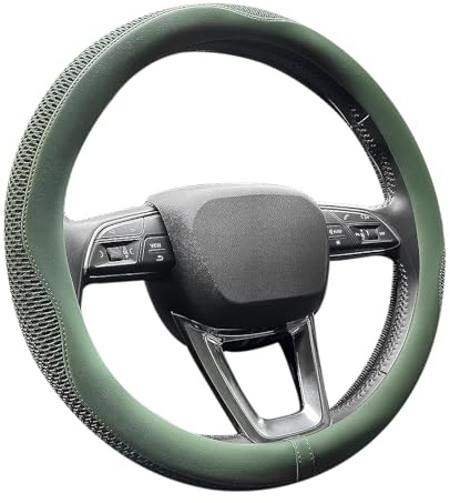GmeDhc Lenkradabdeckung, Auto Lenkradbezug, Universal Lenkradbezug 37-39 cm, Anti Rutsch Breathable Lenkradbezug für Auto Zubehör, Steering Wheel Cover