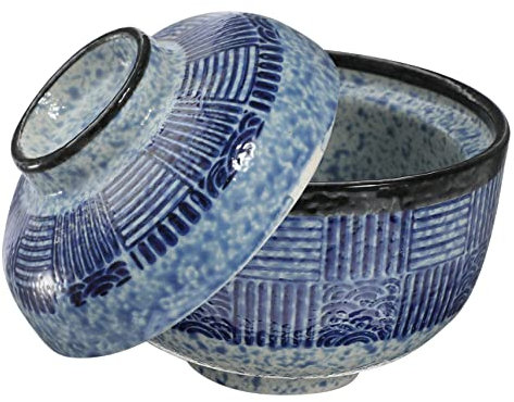 FUNOMOCYA Bol à Soupe Avec Couvercle Bol Cubique Pratique Pour Cuisine Tasse à Vapeur Au Micro-ondes