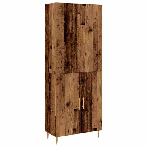 vidaXL Freistehendes Regal - Modernes Wohn- und Esszimmer Highboard zur Haushaltsorganisation