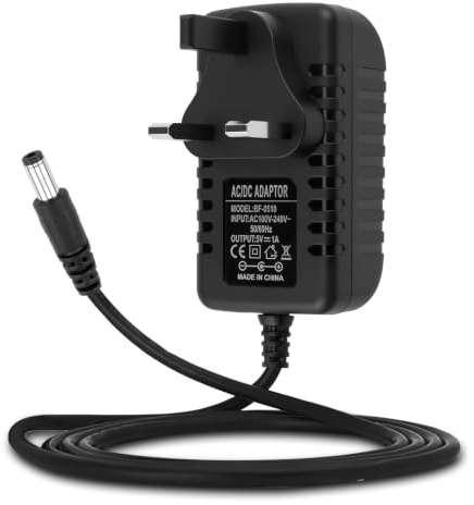 5V 1A Charger, Power Supply Adapter 100-240V 50 60Hz AC to DC with 5.5mm x 2.5mm Plug, Universal Driver Transformer Adapter for LED Strip Lights CCTV Camera Wireless Router Speakers