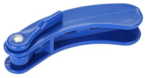 BONKZEBU Key Aid Turner Portable Extender for Door Opening Assistance with Grip for Elderly and Disabled, Lightweight Alloy + Plastic Key Turner Holder Blue 4.7 X 1.3 Inches