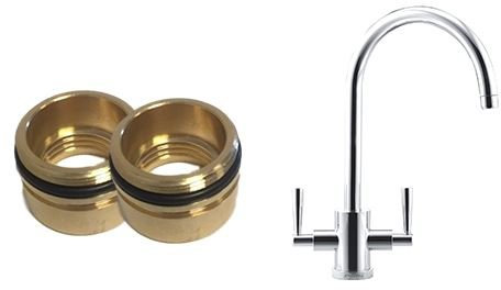 Franke Olympus (SP3561,1427R) Replacement Valves Cartridge Spares Plus Allen Key (Bushes)