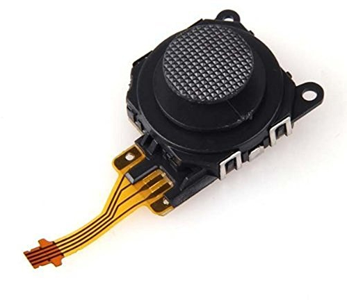 Schwarz Ersatz 3D-Taste Joystick Analog Wippe mit GAP für Sony PSP 3000 3001 Reparatur Teil