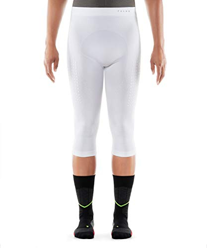 FALKE Herren Funktionshose SK Impulse, Funktionsgarn, 1 Stück, Weiß (White 2860), XL